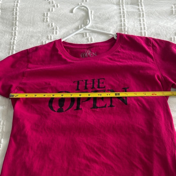 The Open Bright Pink T-Shirt | British Open  RUNS SMALL - Picture 6 of 7